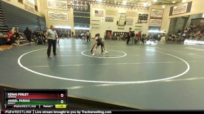 157 lbs Quarterfinal - Angel Farias, Quincy vs Kenai Finley, Wapato