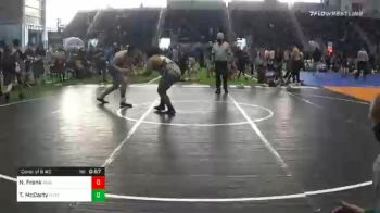 220 lbs Consolation - Nolan Frank, Avalanche Wrestling vs Temiko McCarty, White Tanks