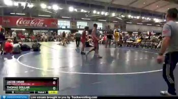 140 lbs Placement Matches (16 Team) - Jacob Hiser, Full Throttle Wrestling vs Thomas Dollar, Stronghold - Gold