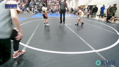 73 lbs Quarterfinal - Isaiah Mattox, Salina Wrestling Club vs Kase Lovejoy, Sallisaw Takedown Club