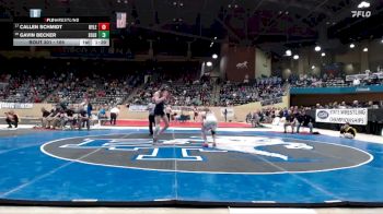 165 lbs Champ. Round 2 - CALLEN SCHMIDT, Ryle vs Gavin Becker, South Oldham