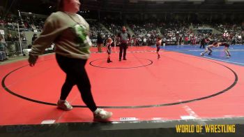 40 lbs Consolation - Olive Yang-Elson, Summit Wrestling Academy vs Colten Strickland, Backyard Brawlers