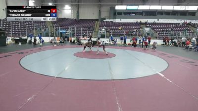 160 lbs Semifinal - Love Daley, Sacred Heart vs Tehana Savory, New Jersey City University