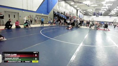 79 lbs Quarterfinal - Thomas McCoy, Northside Wrestling Club vs Tytan Clark, Morgan Wrestling Club