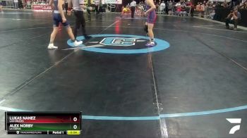 5A 107 lbs Cons. Round 1 - Alex Norby, La Cueva vs Lukas Nanez, Las Cruces