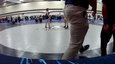 138 lbs 7th Place Match - Cadence Wallace, Siena Heights University vs Nora Mooney, John Carroll University