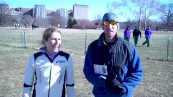 Sara Hall wins the tight battle at 2012 USA XC Champs
