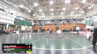 215 lbs Quarterfinal - Satoshi Davis, Slam Academy vs Chase Gardner, Esperanza