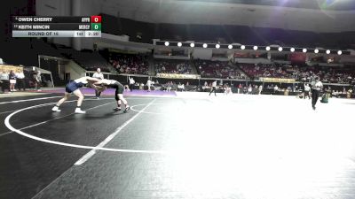 165 lbs Round Of 16 - Owen Cherry, Apprentice vs Keith Mincin, Mercyhurst