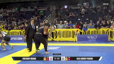 Julia Conroy Parkins vs Erin Mary Orange 2025 Pan IBJJF Jiu-Jitsu No-Gi Championship