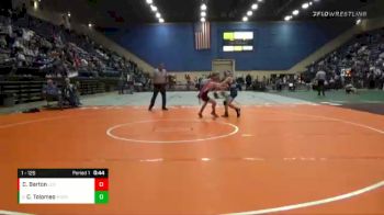 1 - 126 lbs Cons. Round 3 - Colin Tolomeo, Middlesex vs Colton Barton, Lebanon