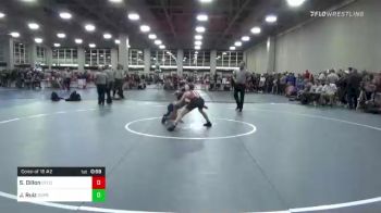 106 lbs Consi Of 16 #2 - Sidney Dillon, Chatfield vs Justin Ruiz, Spanish Springs