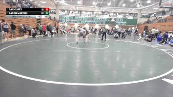 175 lbs 5th Place Match - Aaron Marcial, Mar Vista vs Dax Curry, Rancho Bernardo