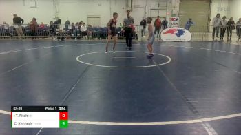 62-69 lbs Round 3 - Thomas Fitch, North Carolina vs Carson Kennedy, Tar Heel Kids Wrestling Club