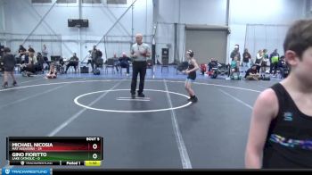64 lbs Round 3 (4 Team) - Michael Nicosia, Mat Assassins vs Gino Fioritto, Lake Catholic