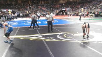 Champ. Round 1 - Cyler Barnes, Papillion-LaVista vs Cayden Engel, Lincoln East