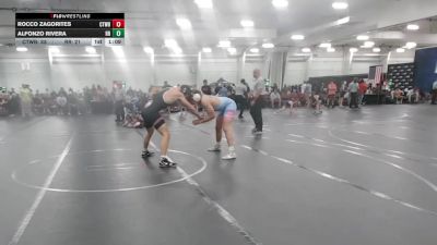 165 lbs Round 6 (10 Team) - Rocco Zagorites, CHWHALE Blue vs Alfonzo Rivera, Rocket Rams