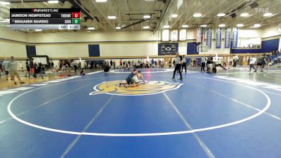 113 lbs Round Of 16 - Jamison Hempstead, The Hunt Wrestling Club vs Benjamin Marino, Savage Wrestling Academy