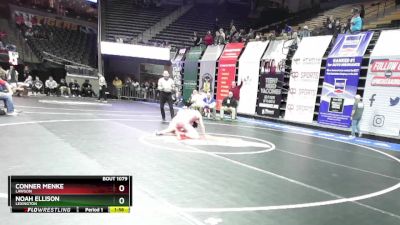 165 Class 1 lbs Champ. Round 1 - Conner Menke, Lawson vs Noah Ellison, Lexington