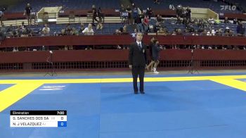 GABRIEL SANCHES DOS SANTOS vs NORMAN J VELAZQUEZ 2023 Pan IBJJF Jiu-Jitsu No-Gi Championship