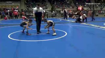 64 lbs Quarterfinal - Jaden Washington, Harvey Twisters vs Jaxon Gillespie, Nwa