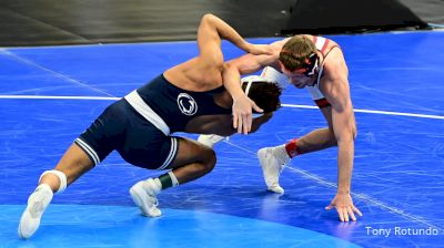 133 Semifinal, Roman Bravo-Young , Penn State vs Korbin Meyers, Va Tech