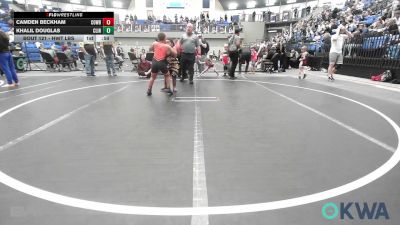 Rr Rnd 2 - Camden Beckham, Cowboy Wrestling Club vs Khalil Douglas, Clinton Youth Wrestling