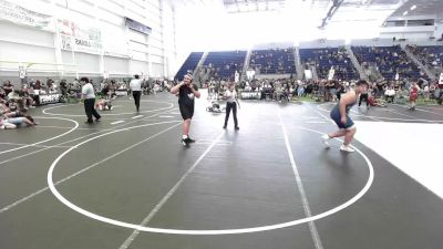 285 lbs Quarterfinal - Liam Valdez, Animal House vs Joziah Estrada, Yucaipa Thunder WC