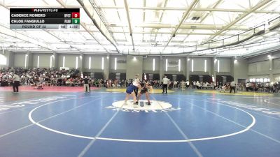 145 lbs Round Of 32 - Cadence Romero, Bridgeport Co-op vs Chloe Fangiullo, Plainville