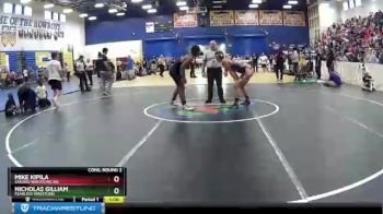 170 lbs Cons. Round 2 - Nicholas Gilliam, Fearless Wrestling vs Mike Kipila, Sailors Wrestling Inc