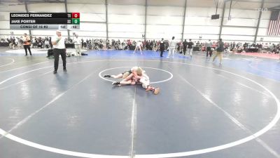 126 lbs Consi Of 16 #2 - Leonides Fernandez, TX vs Jake Porter, SC