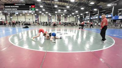 113 lbs Consi Of 64 #1 - Jackie Hutchins, AR vs Kannon Smith, AZ