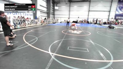 182 lbs Rr Rnd 1 - Davis Keppley, 10th Planet Black vs Kene Black, NC Pride Wrestling Club