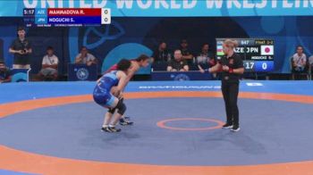 59 kg Finals 1-2 - Ruzanna Mammadova, Azerbaijan vs Sae Noguchi, Japan