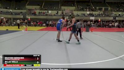 160 lbs Round 5 - Rylan Wells, BGC vs Brayden Berinobis, Immortal Athletics WC