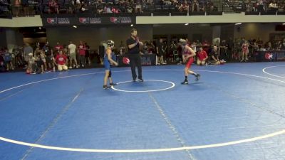74 lbs Champ. Rd Of 32 - Ian Weber, Ringers Wrestling Club vs Dominic Bowen, Michigan Premier WC