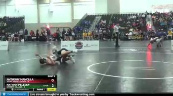 133 lbs Round 1 (6 Team) - Anthony Mancilla, Joliet Junior College vs Nathan Pelesky, Garrett College