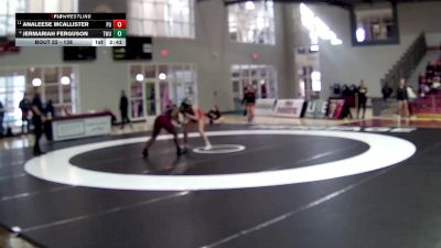 138 lbs Champ. Round 1 - Analeese Mcallister, Pacific University vs Jermariah Ferguson, Texas Woman`s University