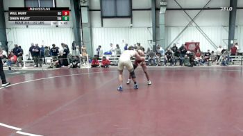 157 lbs Consi Of 8 #2 - Will Hunt, Rhode Island College vs Drew Pratt, Trinity