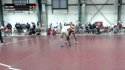 157 lbs Consi Of 8 #2 - Will Hunt, Rhode Island College vs Drew Pratt, Trinity