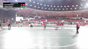 145 lbs 1st Place Match - Dax Steinbach, Crass Trained vs Jason Heiser, RT Elite Wrestling