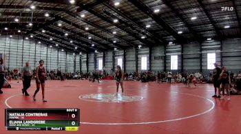 122 lbs Semis & 1st Wrestleback (8 Team) - Eliana Landgrebe, Gunz And Rosez vs Natalia Contreras, Foxfire