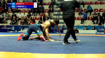 92 kg 1/8 Final - Alan Bagaev, Individual Neutral Athletes vs Jacob Thomas Cardenas, United States
