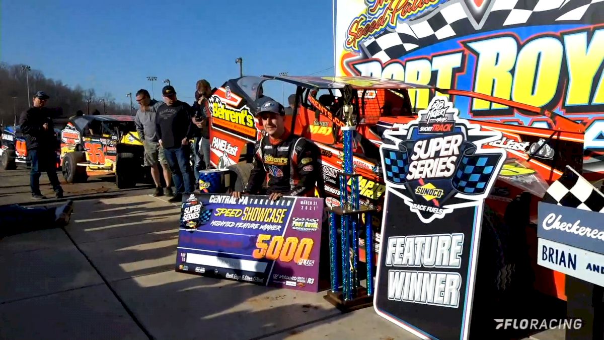 Mat Williamson Earns Second Straight STSS Port Royal Speedway Victory