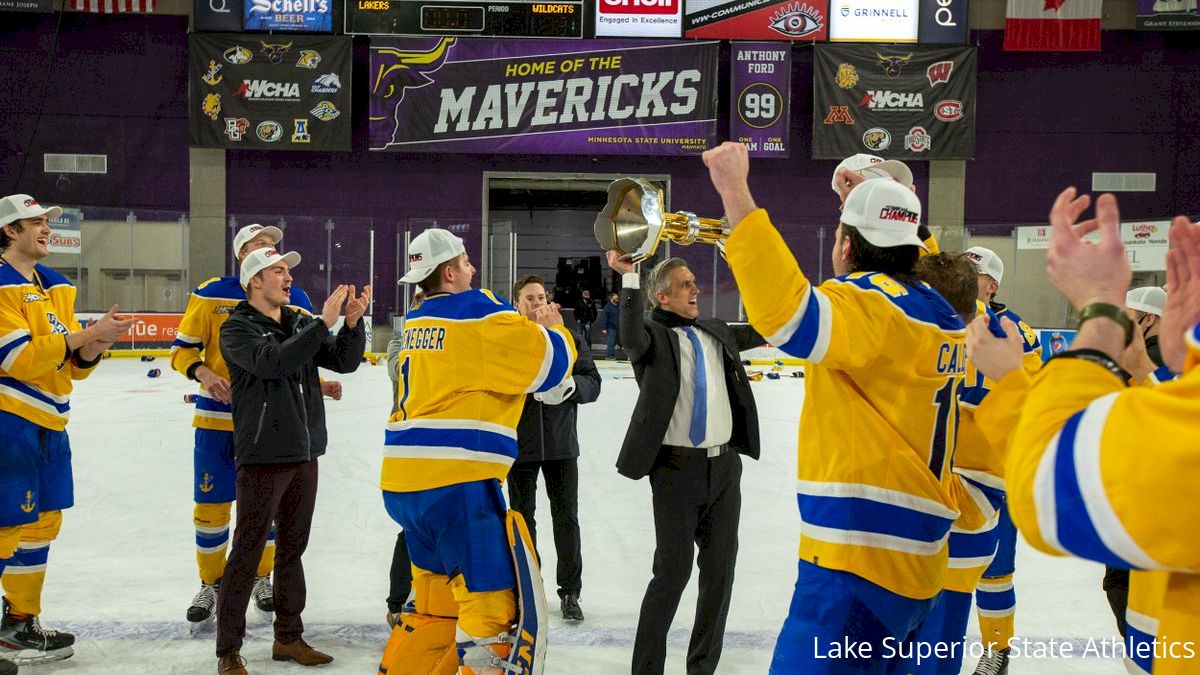 Lake Superior State Ends 25-Year Drought With WCHA Championship Win