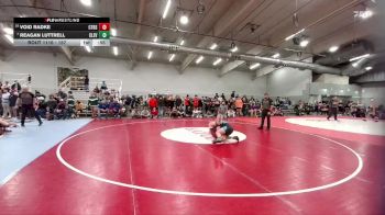 157 lbs Cons. Round 4 - Reagan Luttrell, Cleveland vs Void Radke, Centaurus