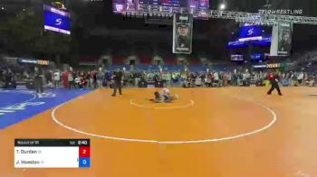 106 lbs Round Of 16 - Tyler Durden, Nebraska vs Jackson Heaston, Indiana