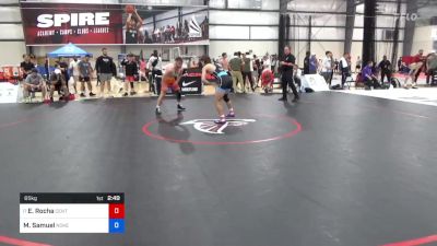 65 kg Round Of 64 - Eli Rocha, Central Missouri vs Mark Samuel, Noke Wrestling RTC