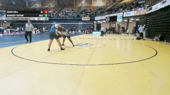 285 lbs Champ. Round 2 - Isiah Hill, Newman vs Robert Tatum, Colby CC