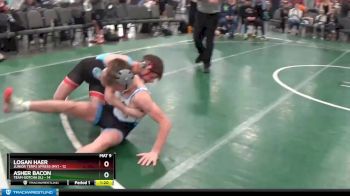 119 lbs Round 2 (8 Team) - Logan Haer, Junior Terps Xpress (MY) vs Asher Bacon, Team Gotcha (IL)